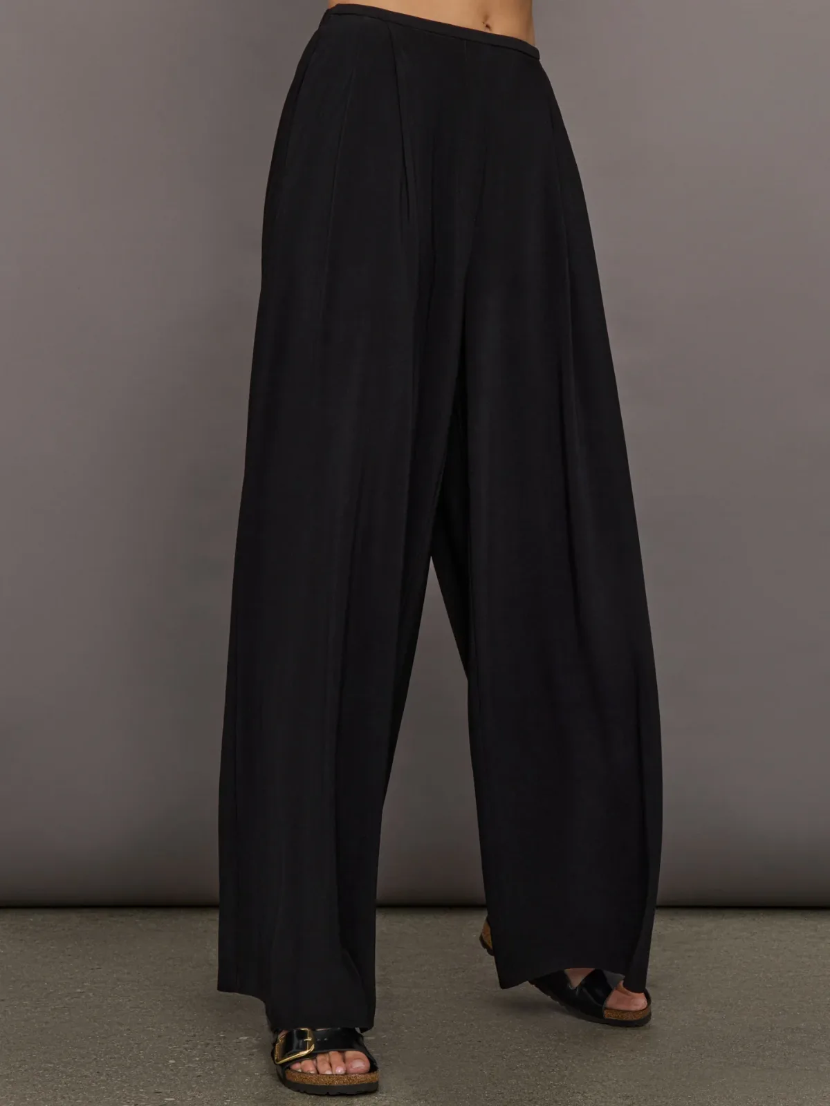 Pleat Pant by Norma Kamali