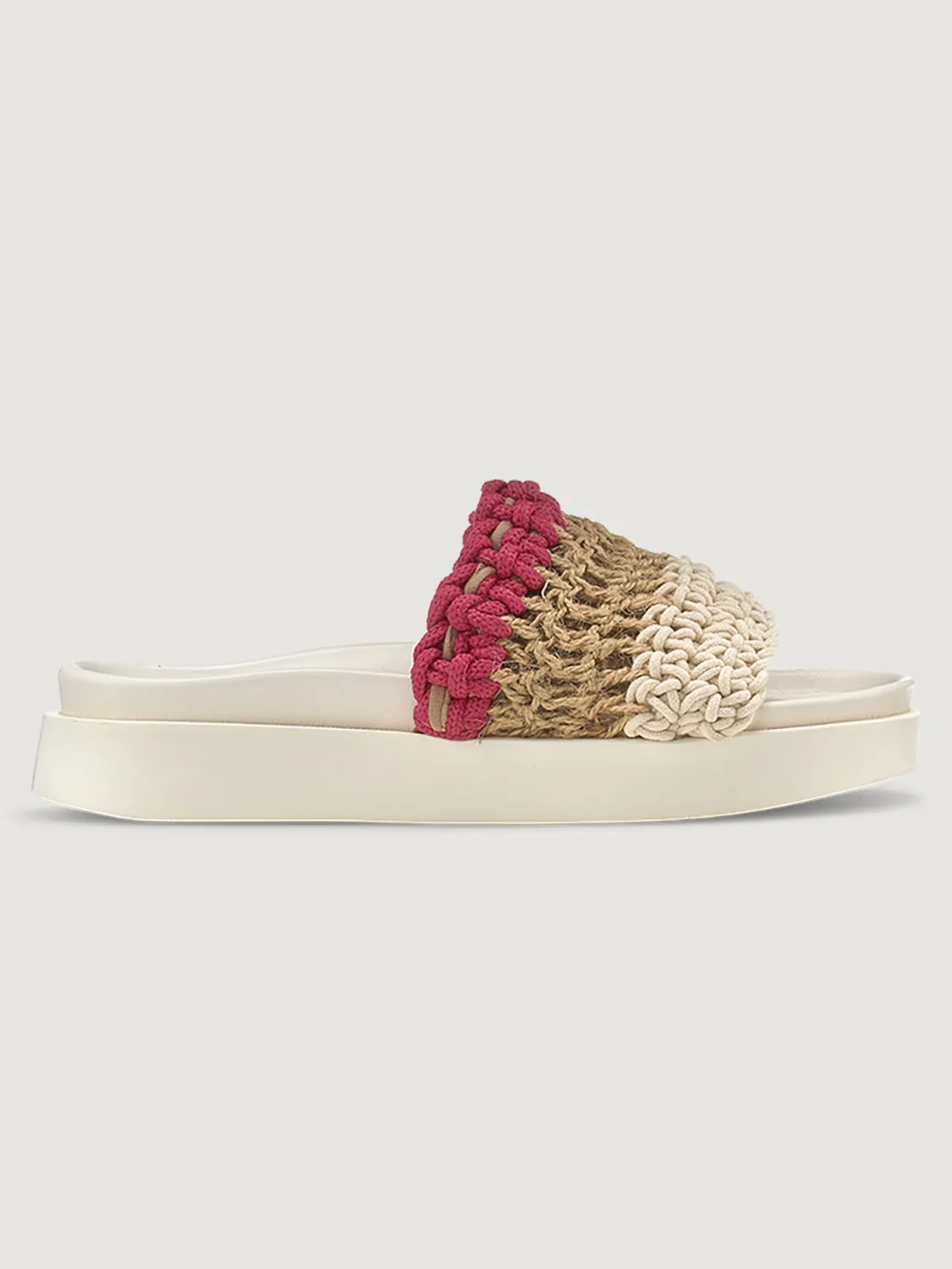 Loose Knitted Slide by Inuikii