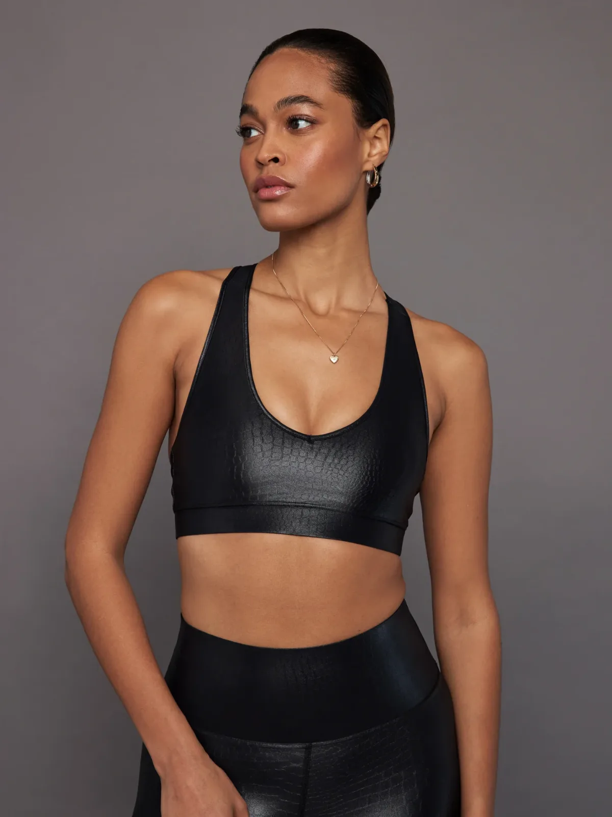 Action Bra 2.0 in Croc Takara Shine by Carbon38