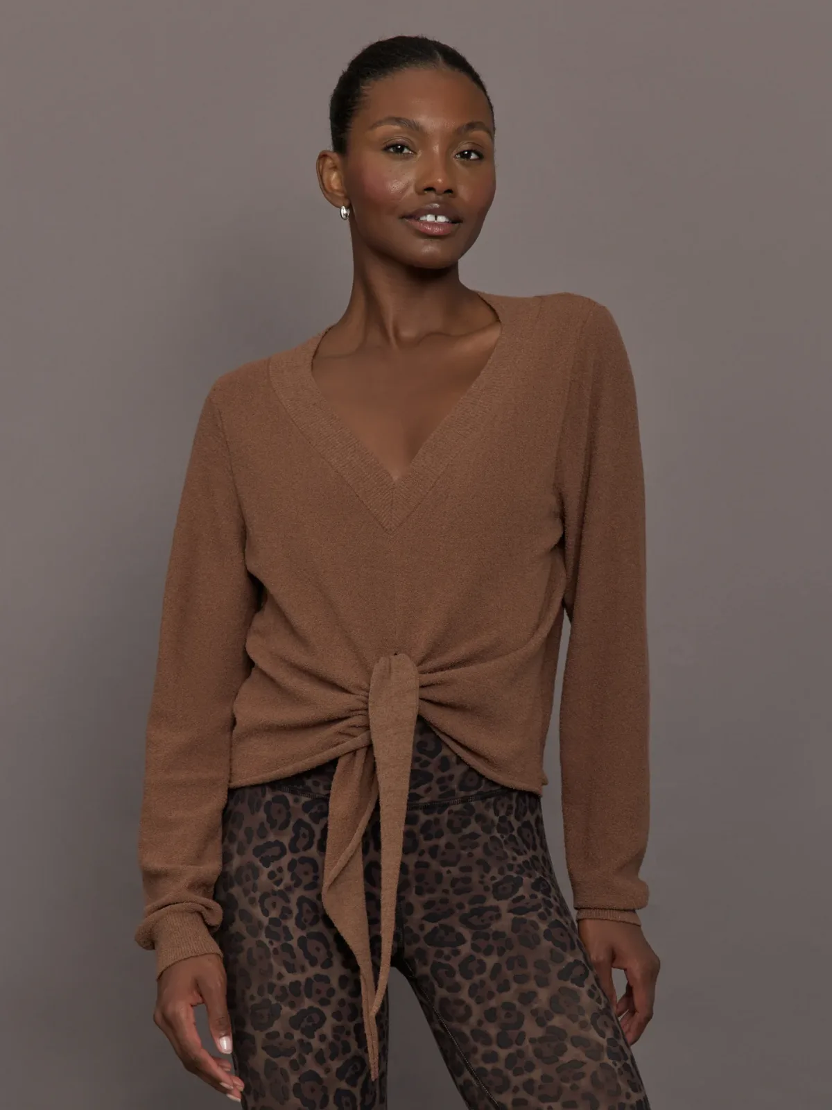 Knot Front Sweater