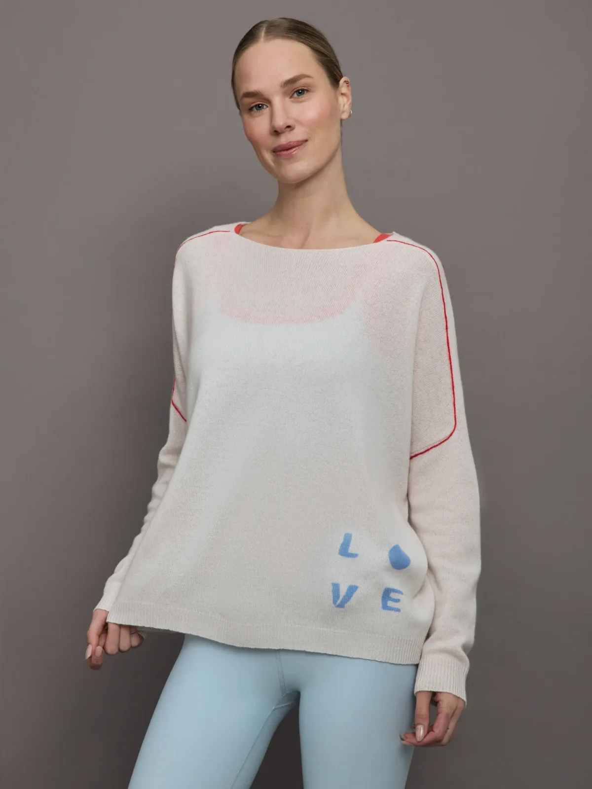 Kerri Rosenthal Love Is All Around You Sweater by Kerri Rosenthal