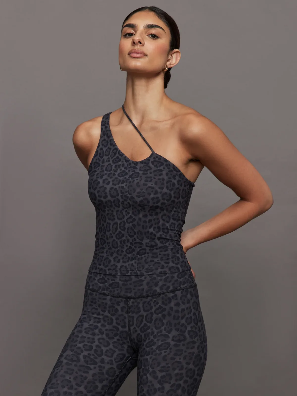 One Shoulder Convertible Tank in Melt by Carbon38