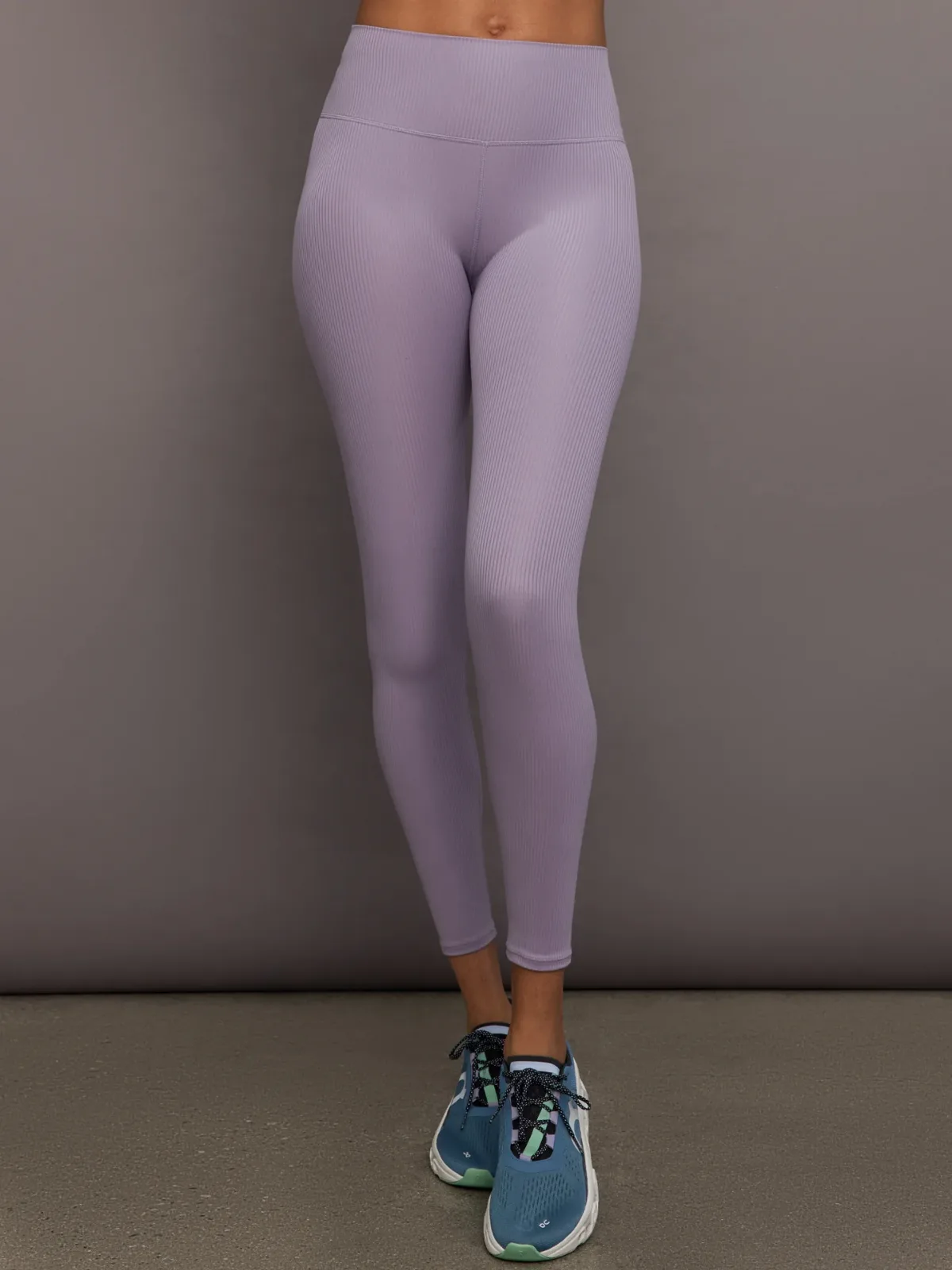 High Rise Legging in Ribbed Melt by Carbon38