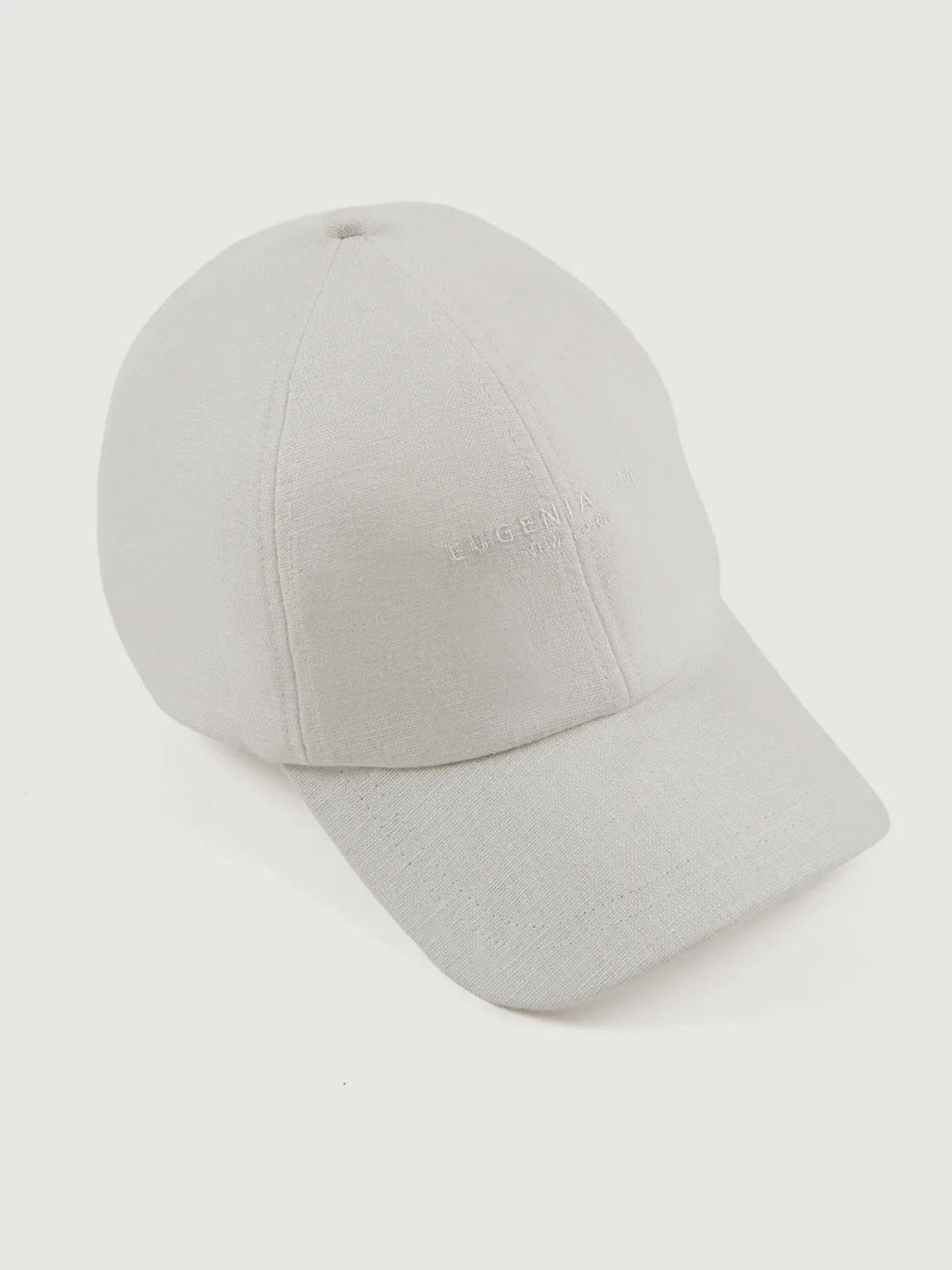 Eugenia Kim Lo Linen Baseball Cap