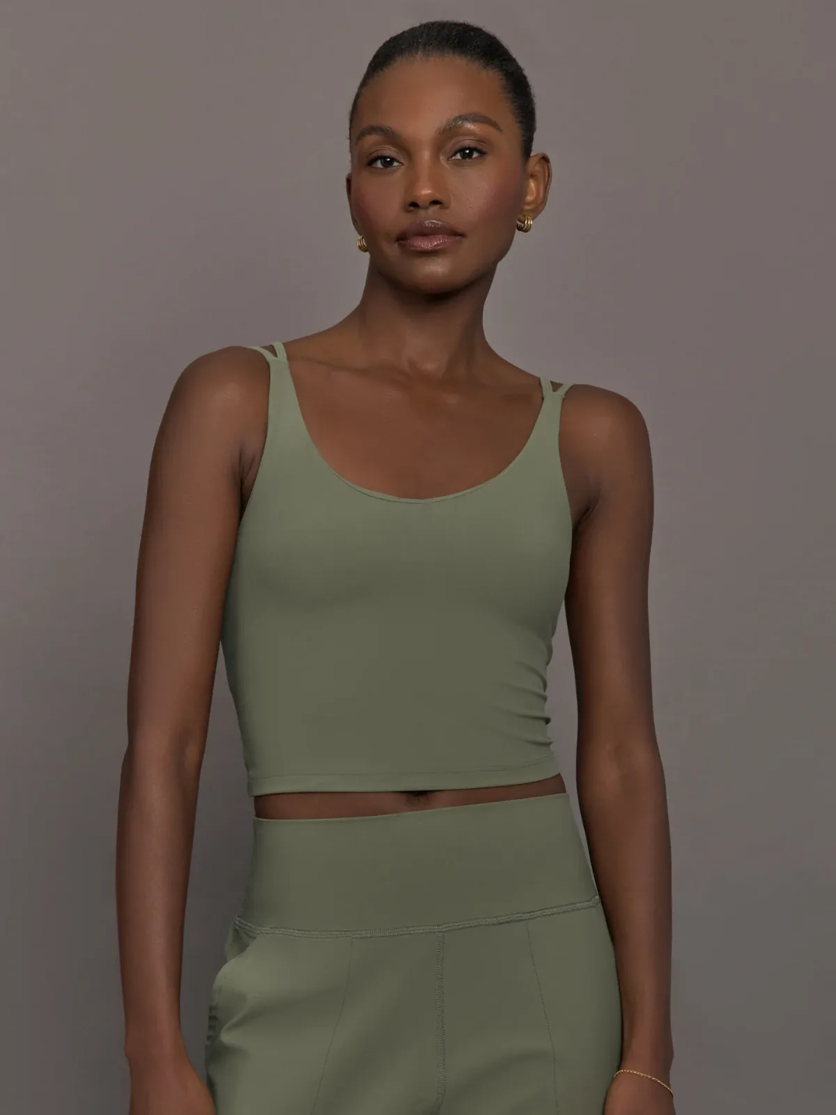 V-Neck Tank in Melt by Carbon38