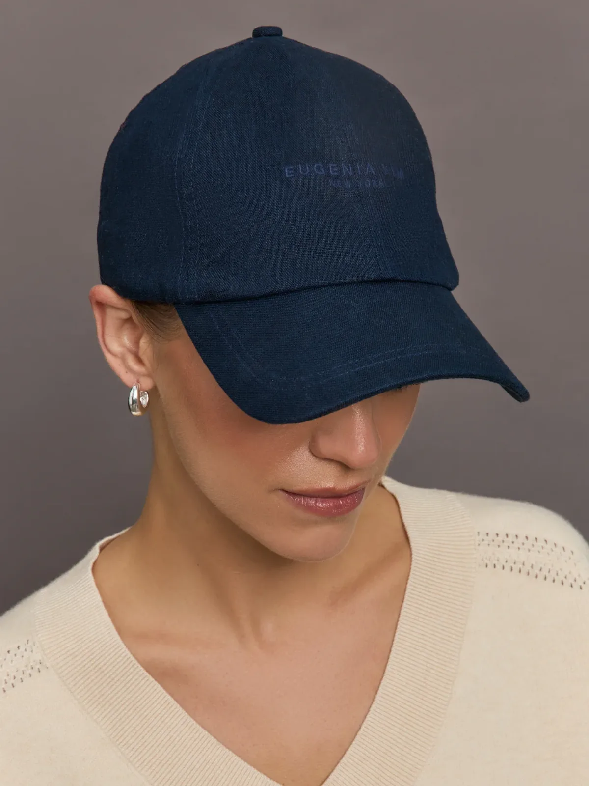 Lo Baseball Cap by Eugenia Kim