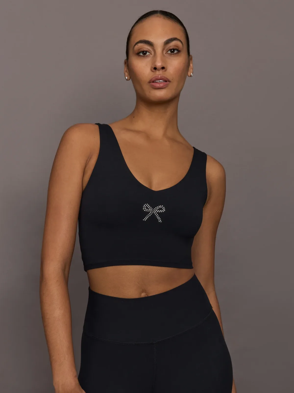 Rhinestone Bow Bra in Melt by Carbon38