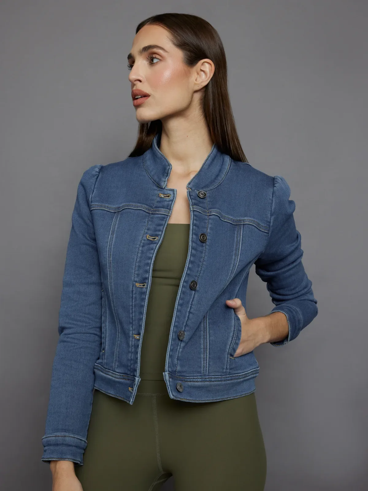 Tailored Denim Jacket by Carbon38