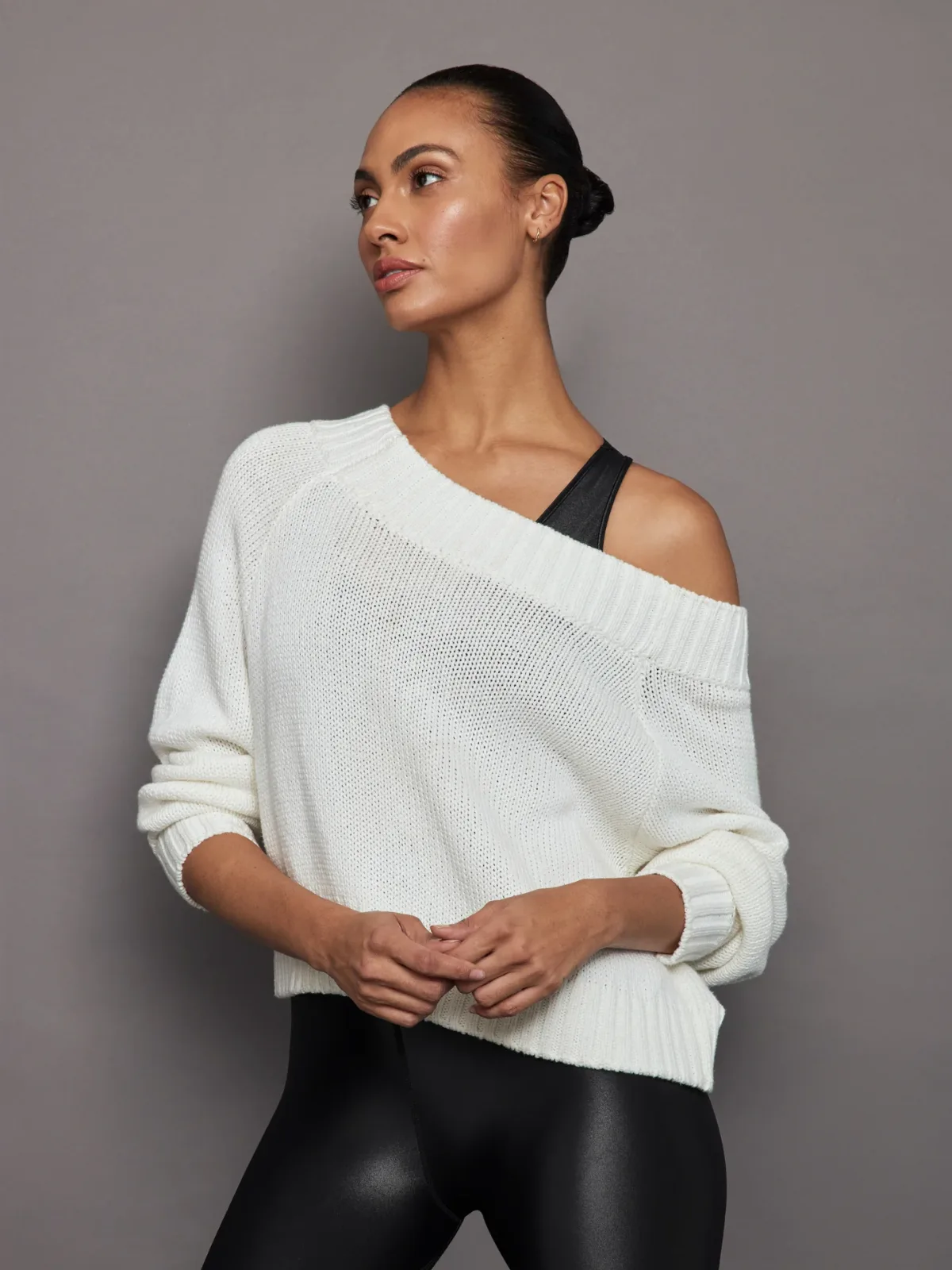 Slouchy Knit Sweater by Carbon38