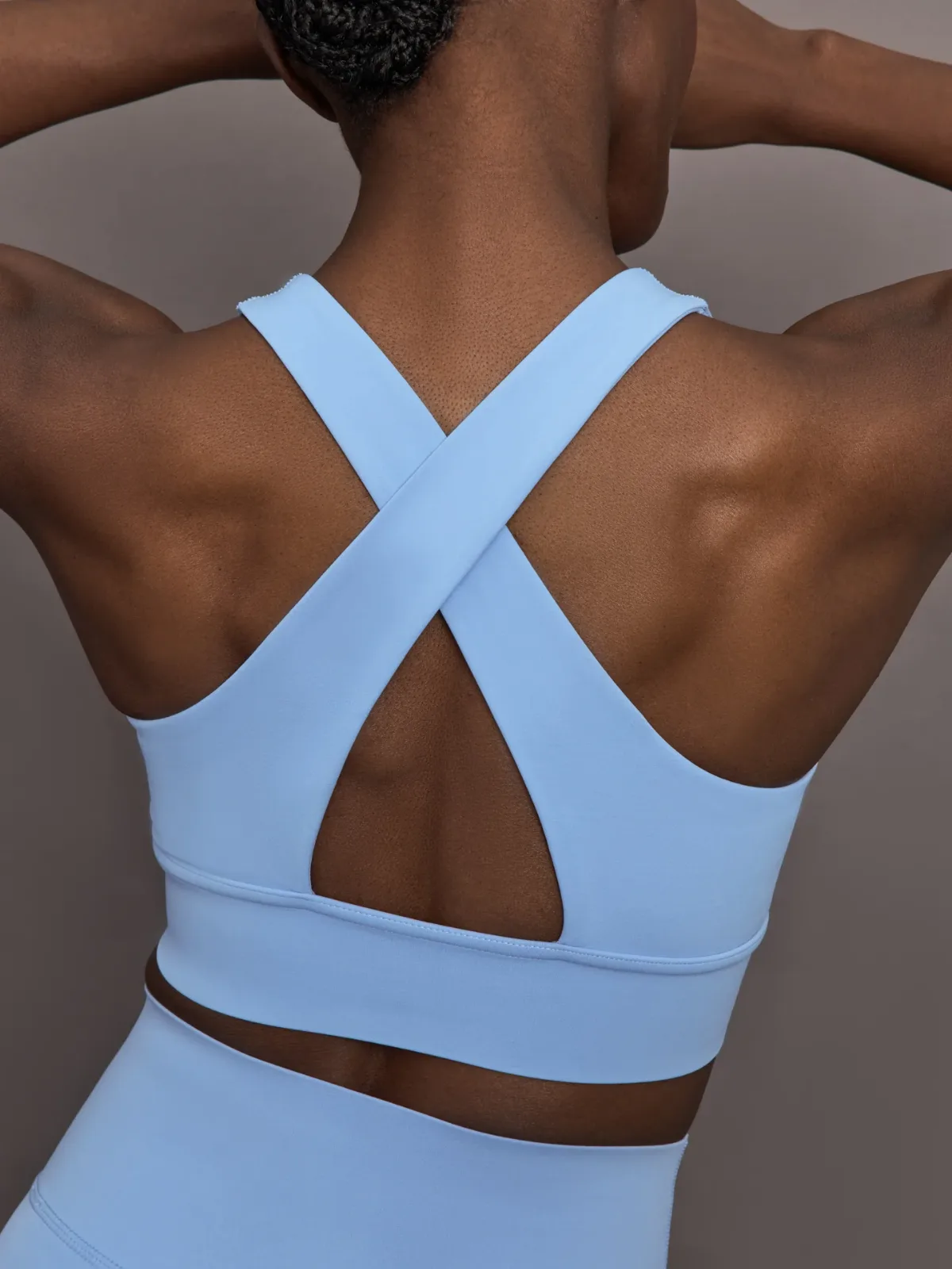 Support Bra in Diamond Compression by Carbon38