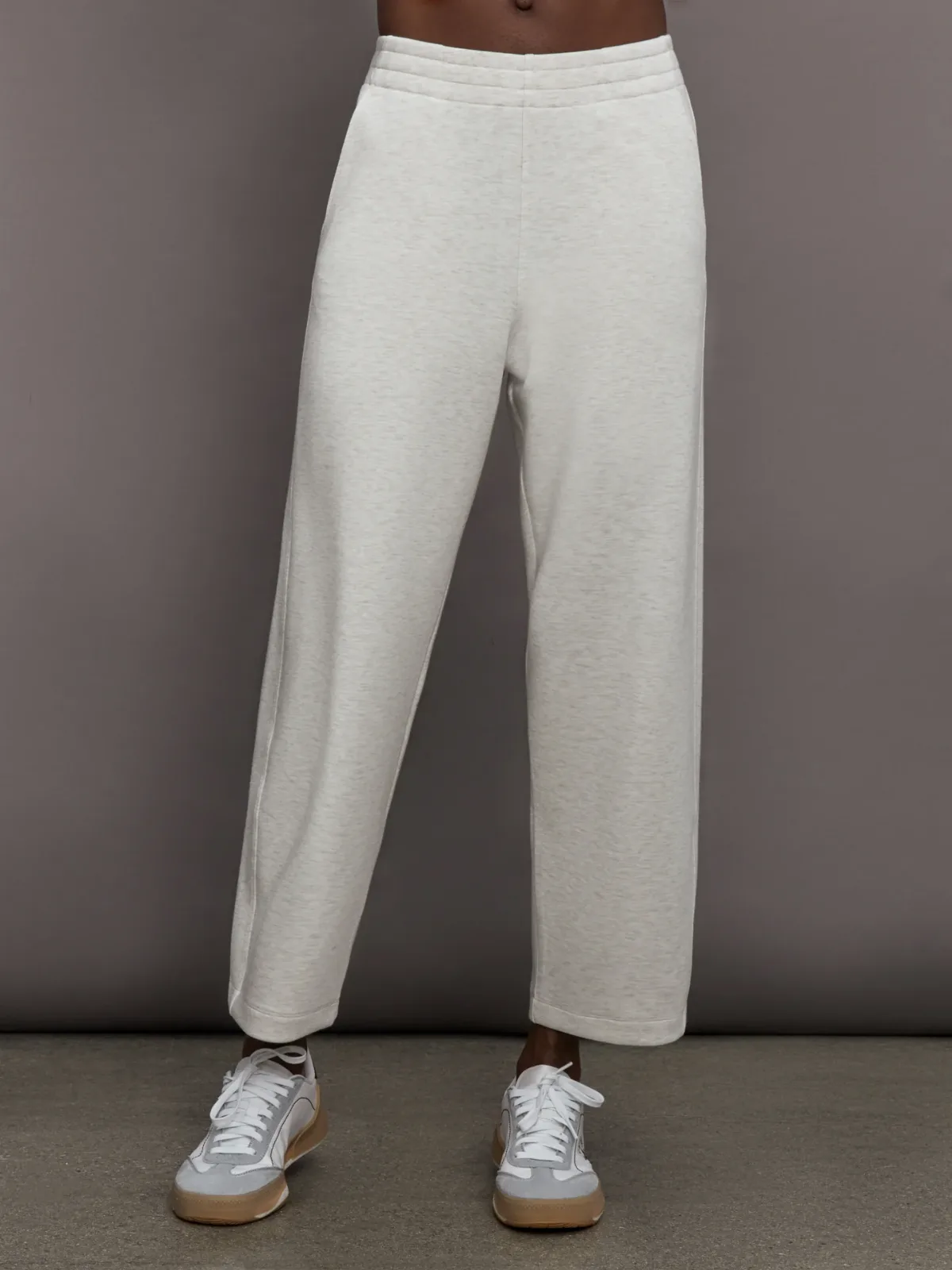 Barrel Leg Pant in Interlock by Carbon38