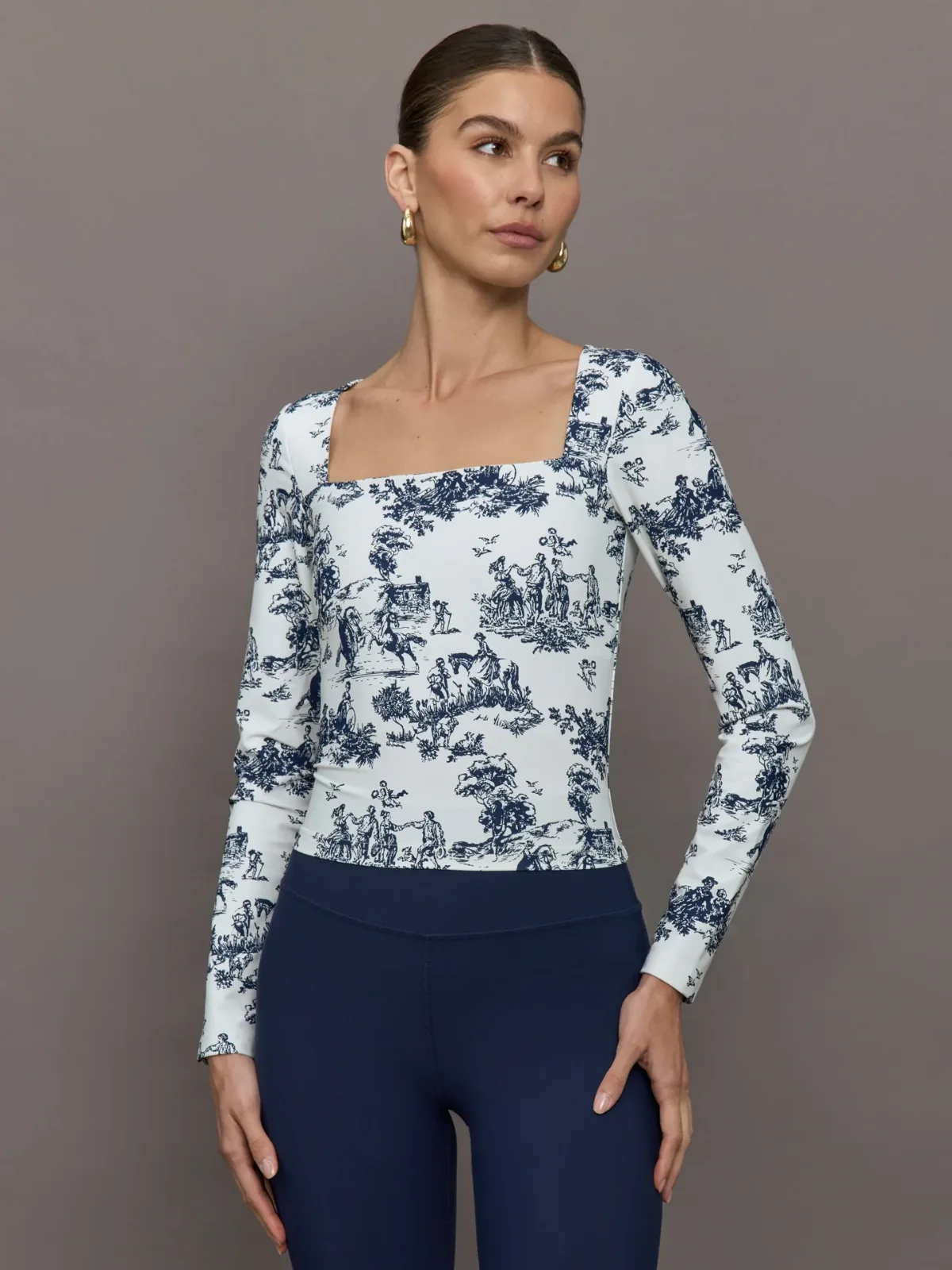Long Sleeve Top by Carbon38