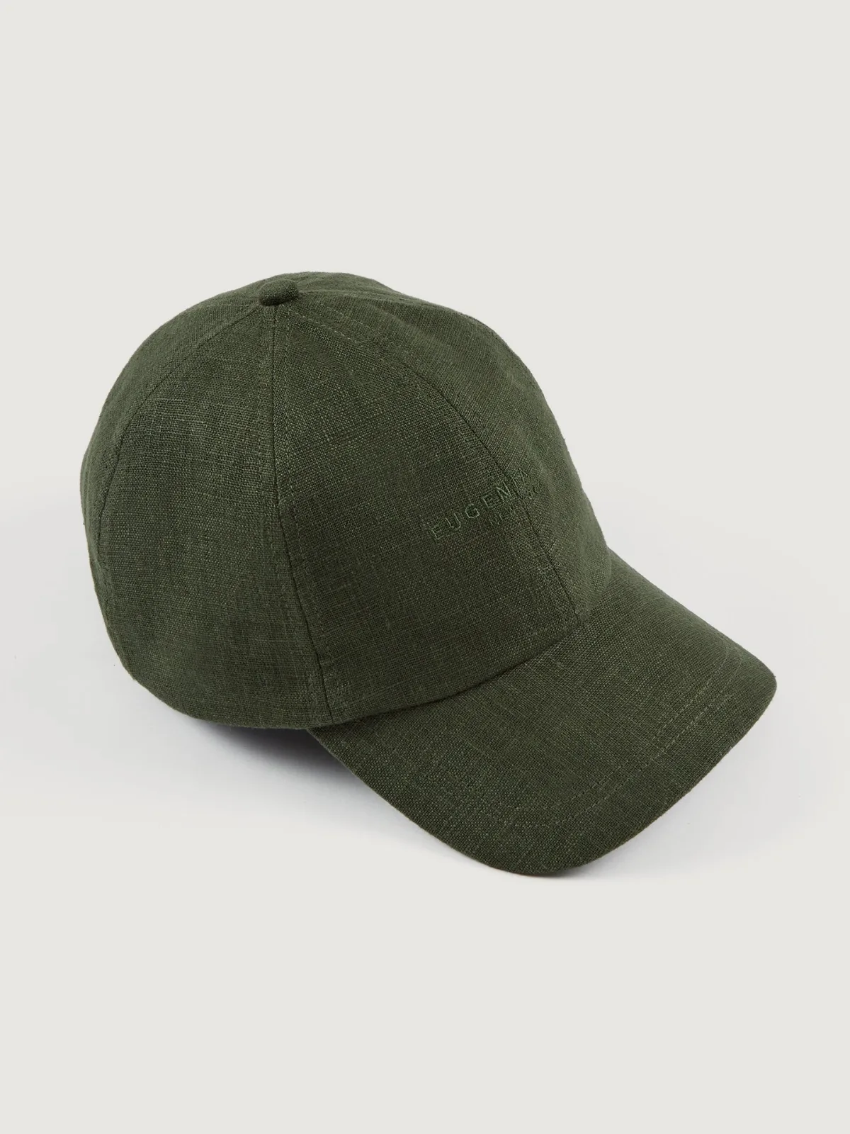 Lo Linen Baseball Cap by Eugenia Kim