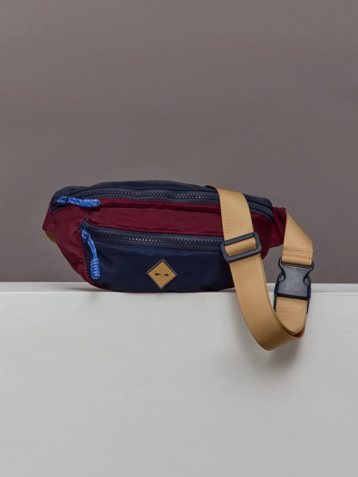 Trail Colour Block Bumbag by The Upside