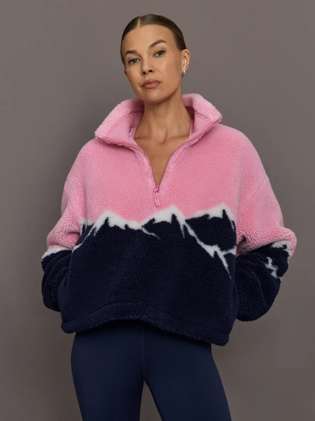 Lenoa Sherpa Top by Beach Riot