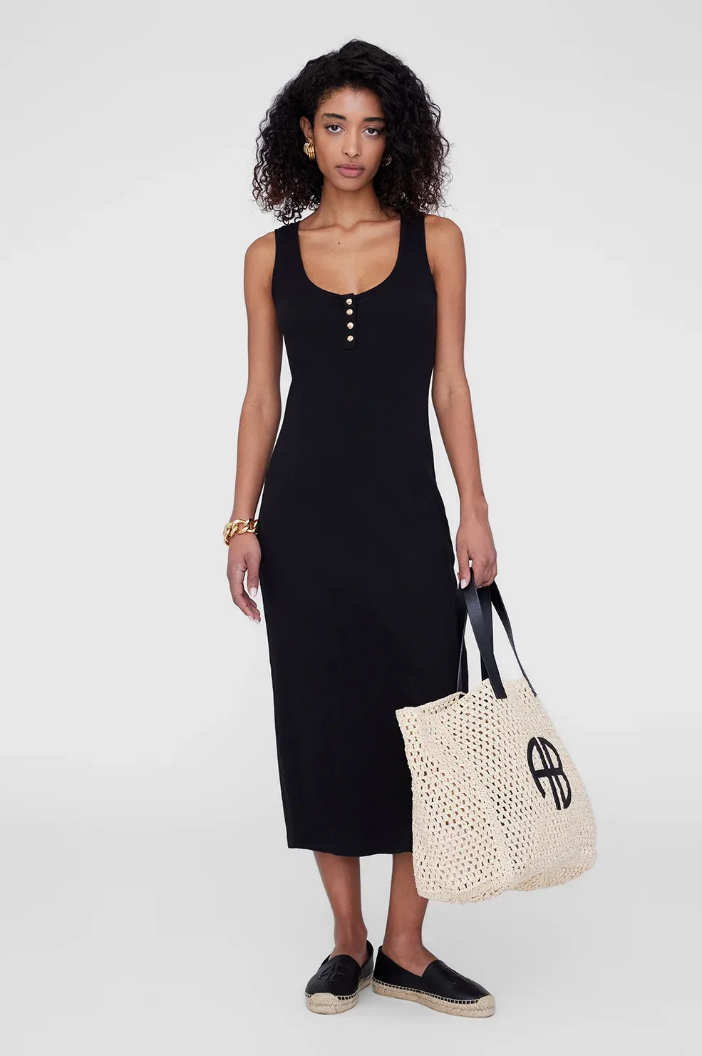 Alessia Tank Midi Dress by ANINE BING