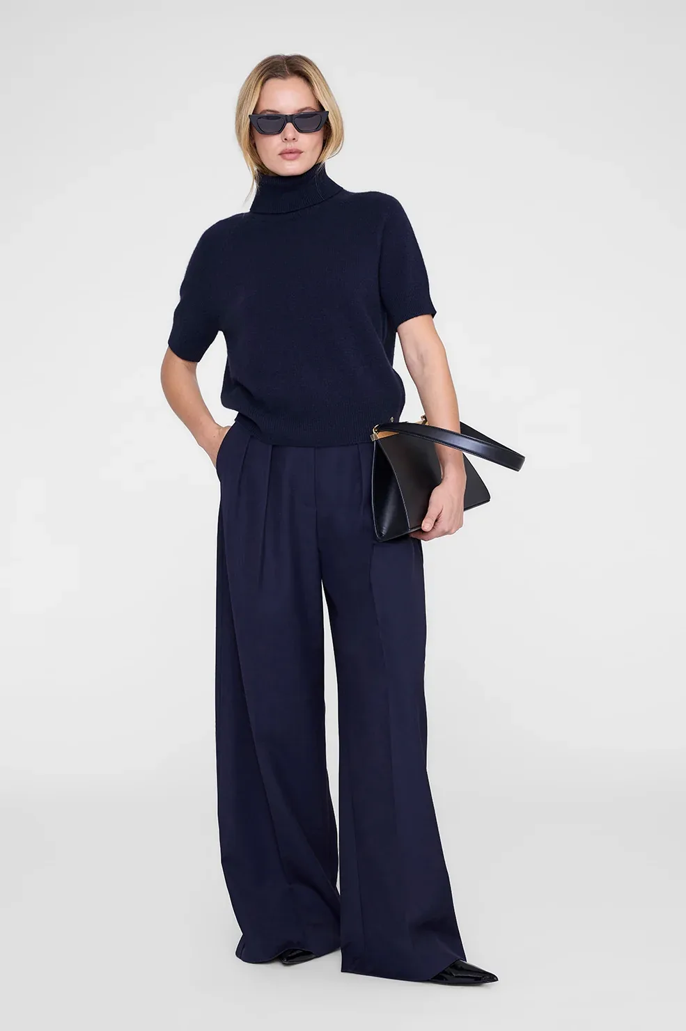 Jackson Turtleneck Sweater by ANINE BING