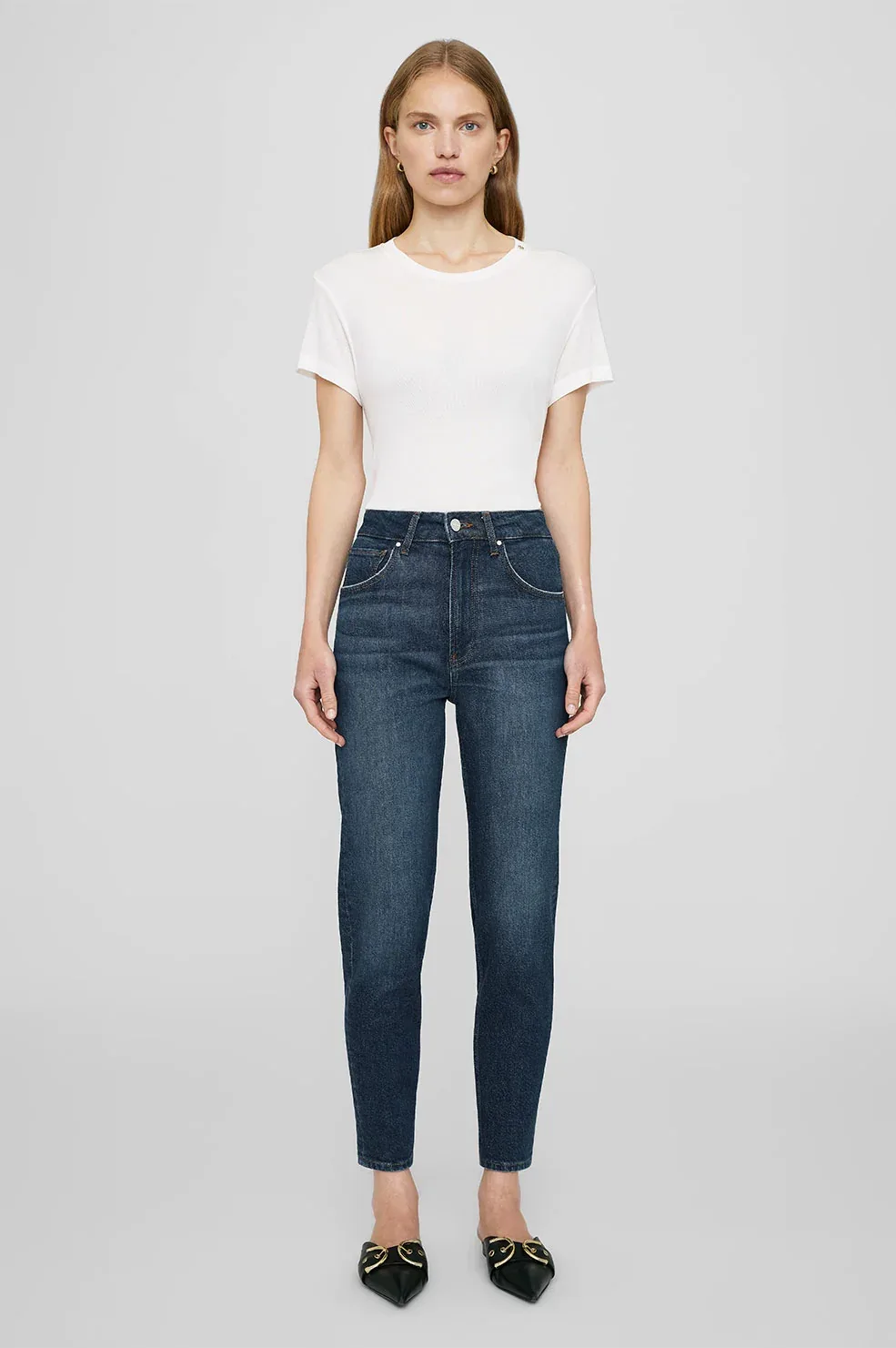 Amani Tee - Cashmere Blend by ANINE BING