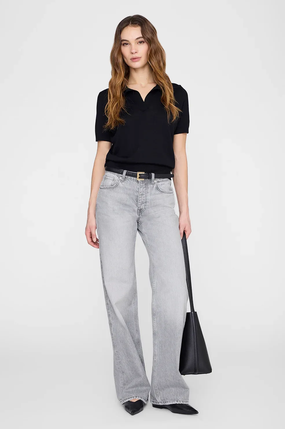 Moni Polo Sweater by ANINE BING