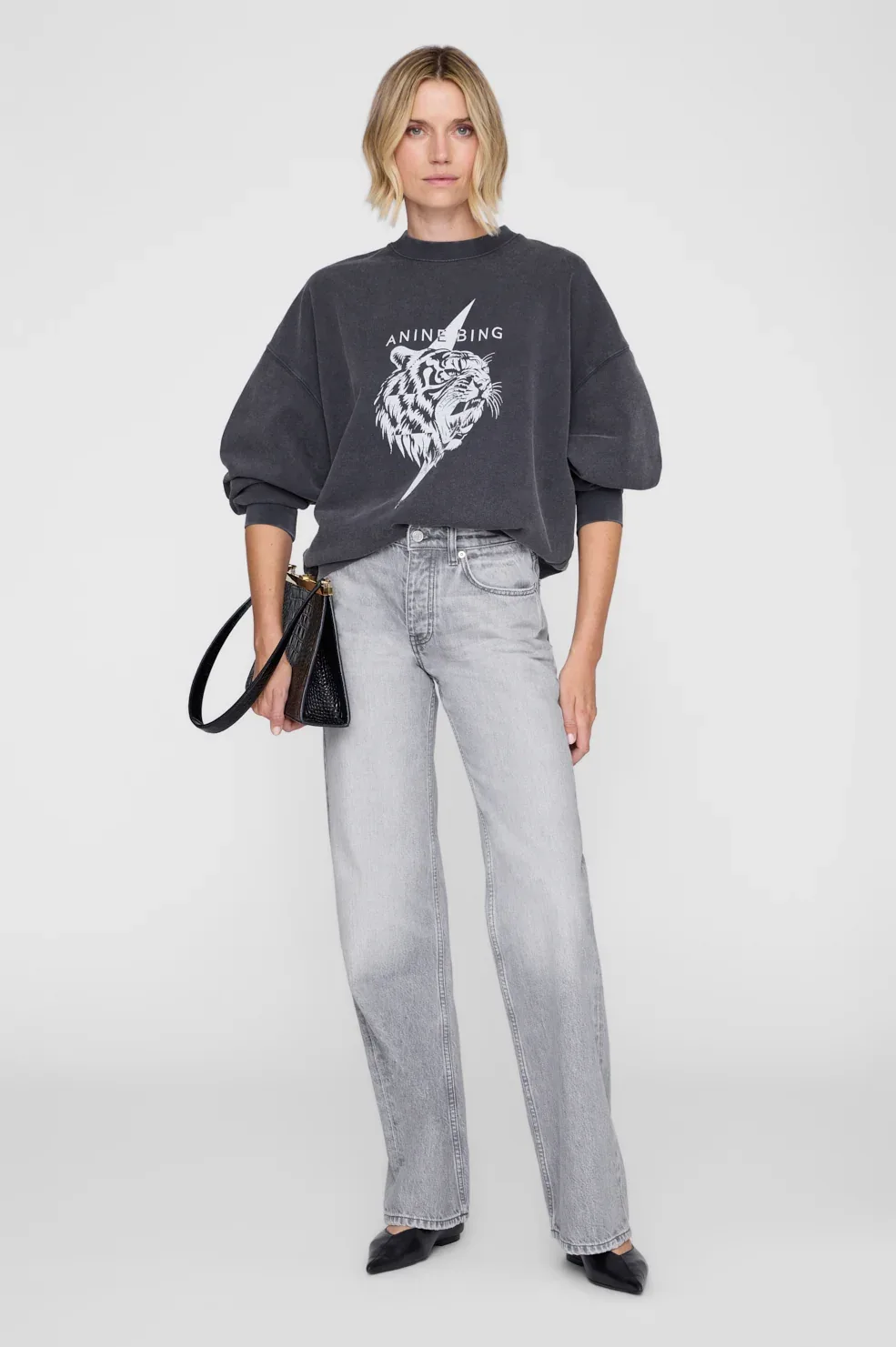 Miles Sweatshirt Tiger by ANINE BING