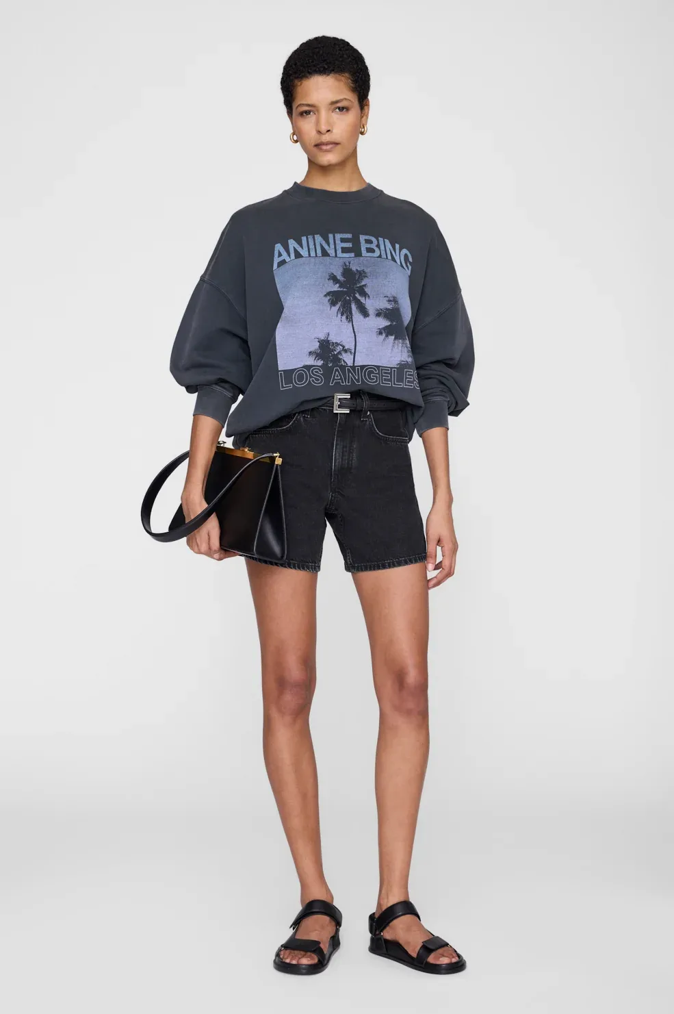 Miles Sweatshirt Palms by ANINE BING