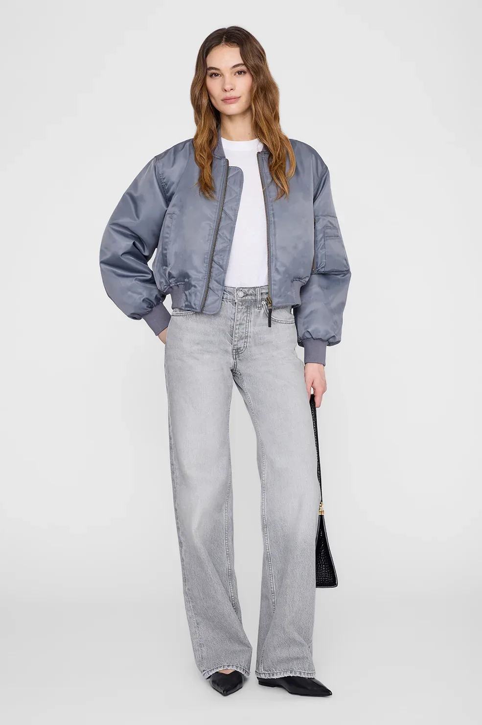Cropped Leon Bomber by ANINE BING