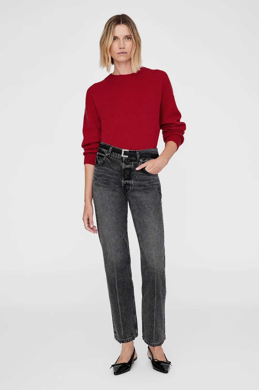 Lee Crew Sweater by ANINE BING
