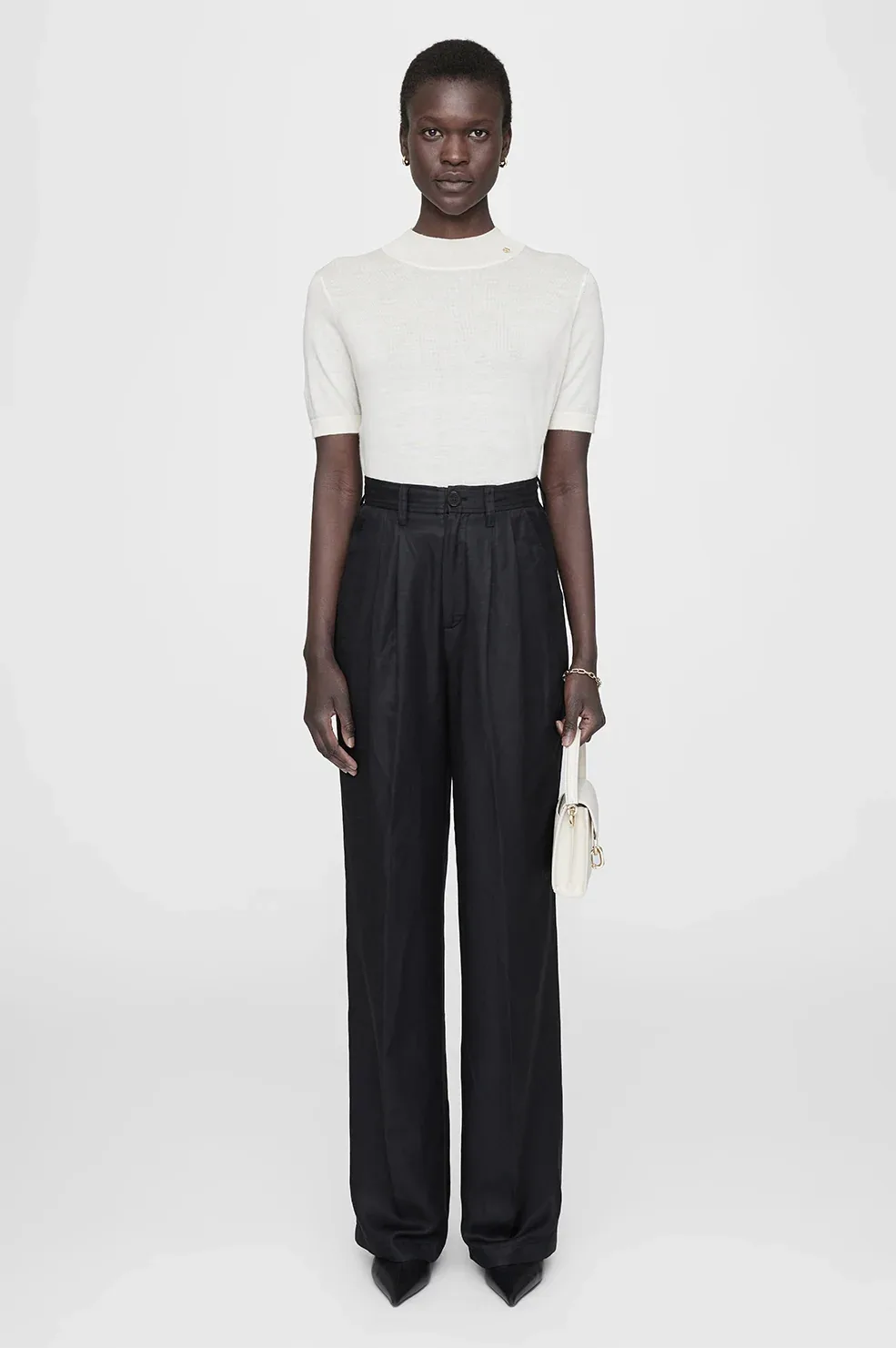 Carrie Pant - Linen Blend by ANINE BING