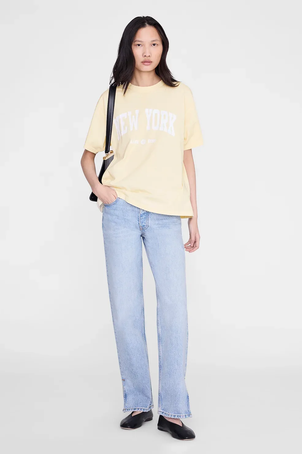 Cade Tee New York University by ANINE BING