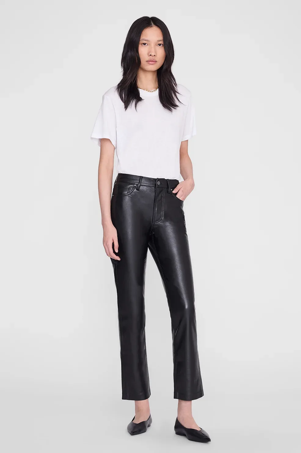 Bruno Pant - Recycled Leather by ANINE BING