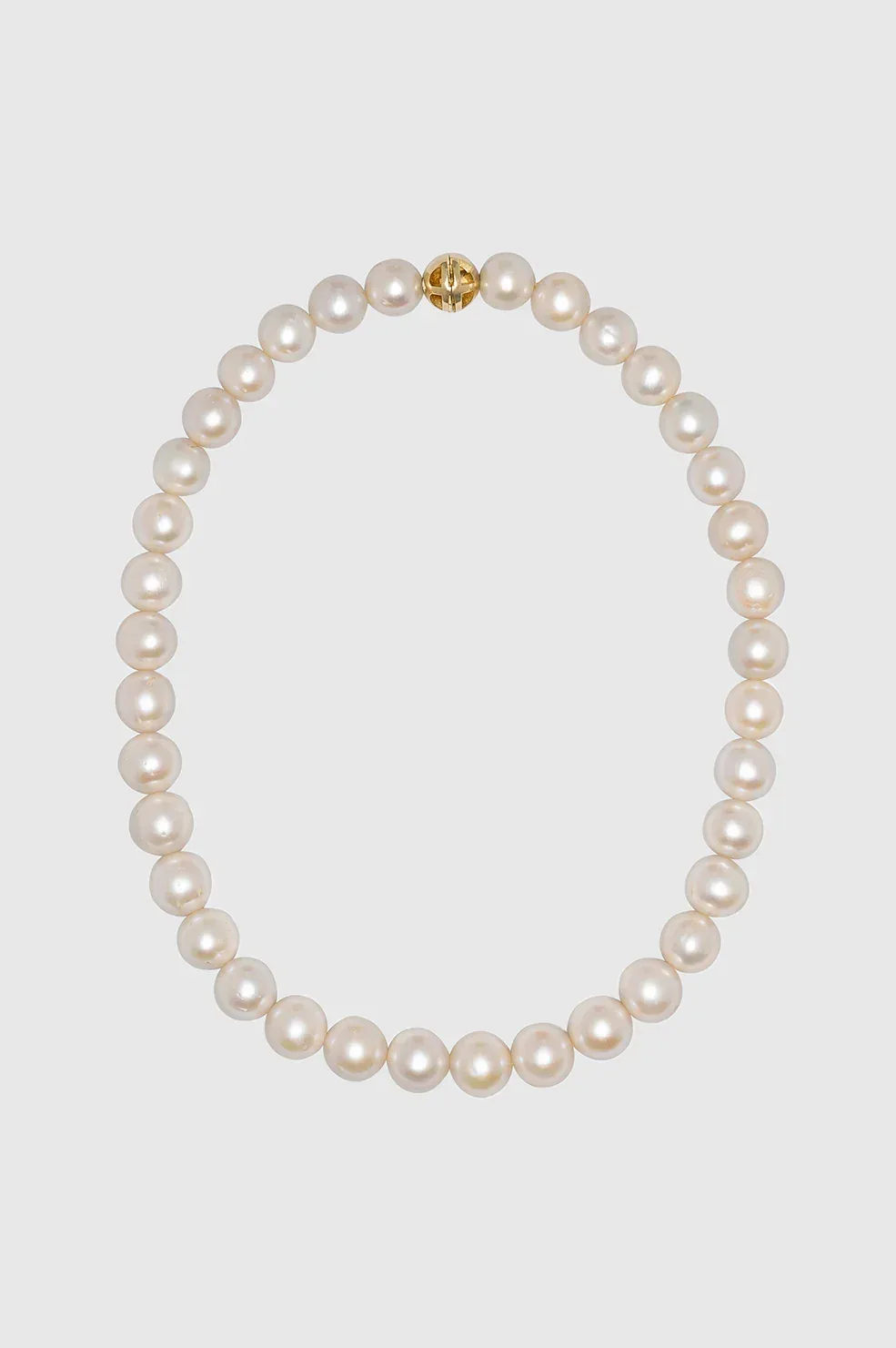 Classic Pearl Choker - 14k Gold by ANINE BING