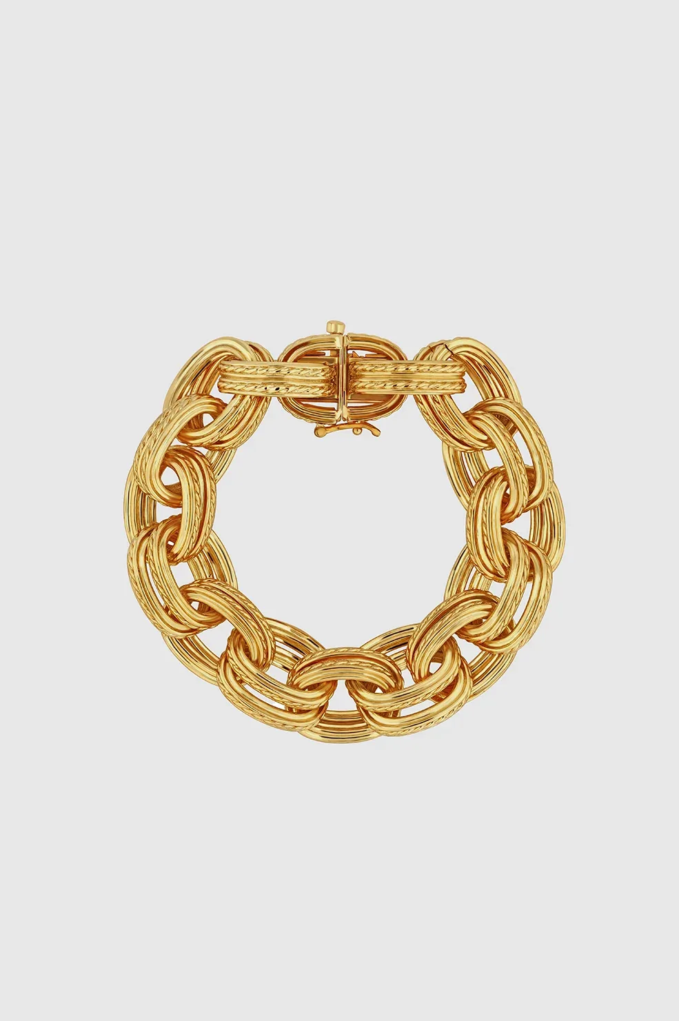 Double Link Chain Bracelet by ANINE BING