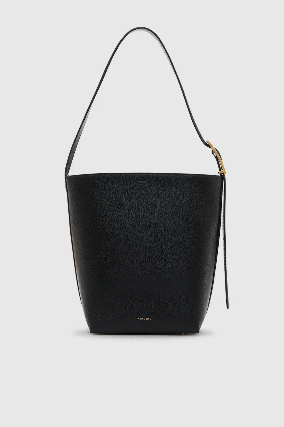 Elly Bucket Bag Grained Leather by ANINE BING