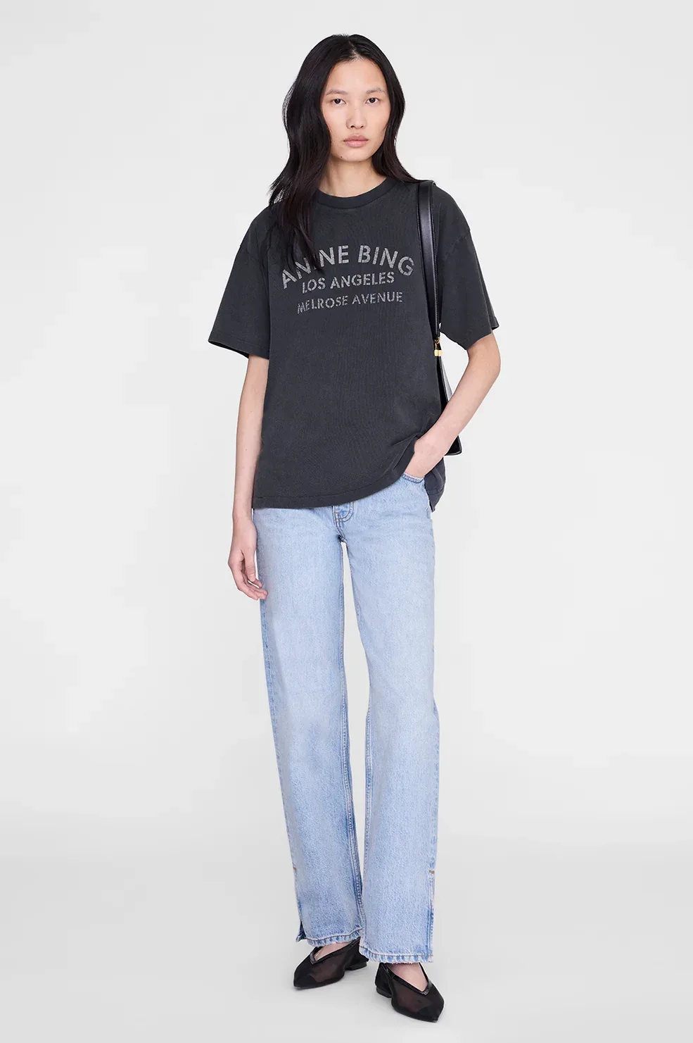 Cade Tee Melrose Stencil by ANINE BING