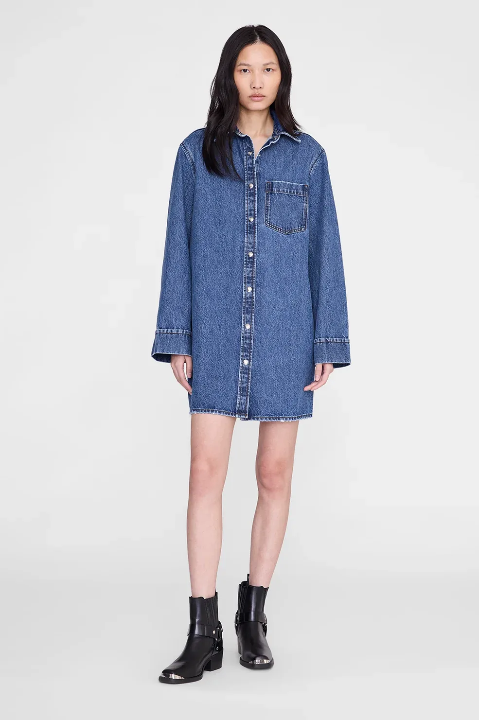 Mary Dress Long Sleeve by ANINE BING