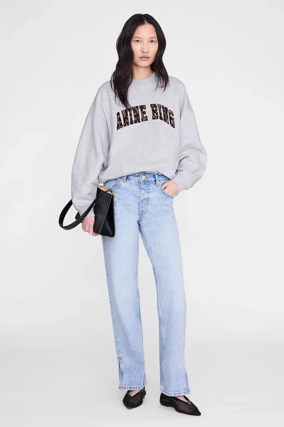 Miles Sweatshirt Anine Bing Leopard