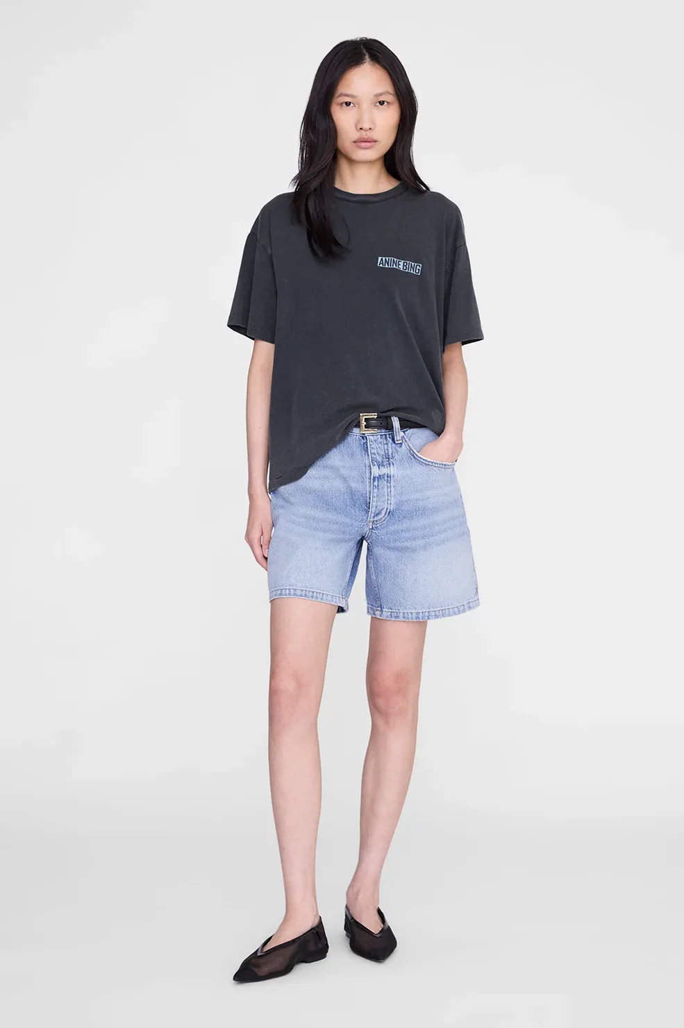 Cade Tee Palm by ANINE BING