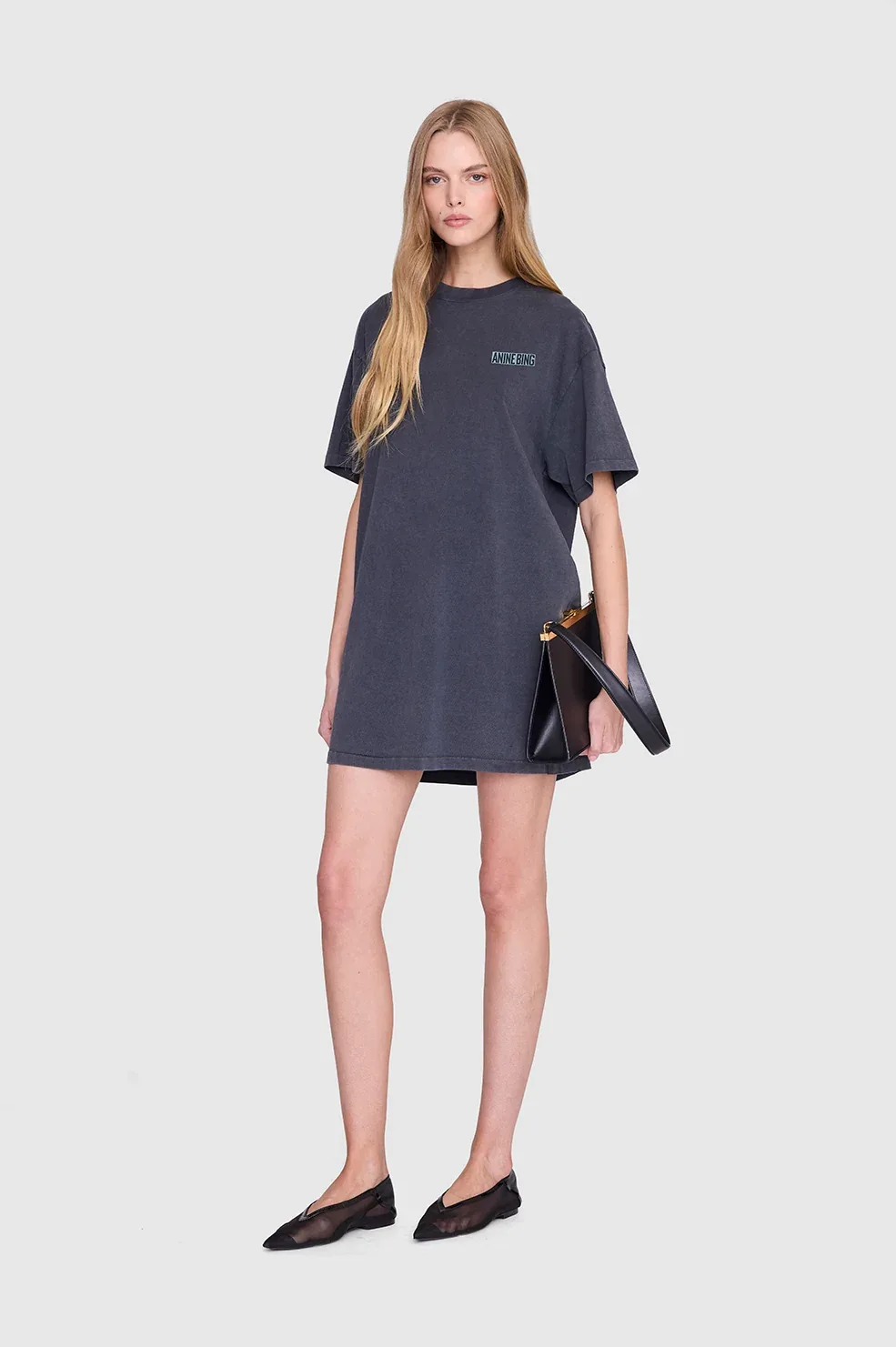 Beth Mini Dress Palm by ANINE BING