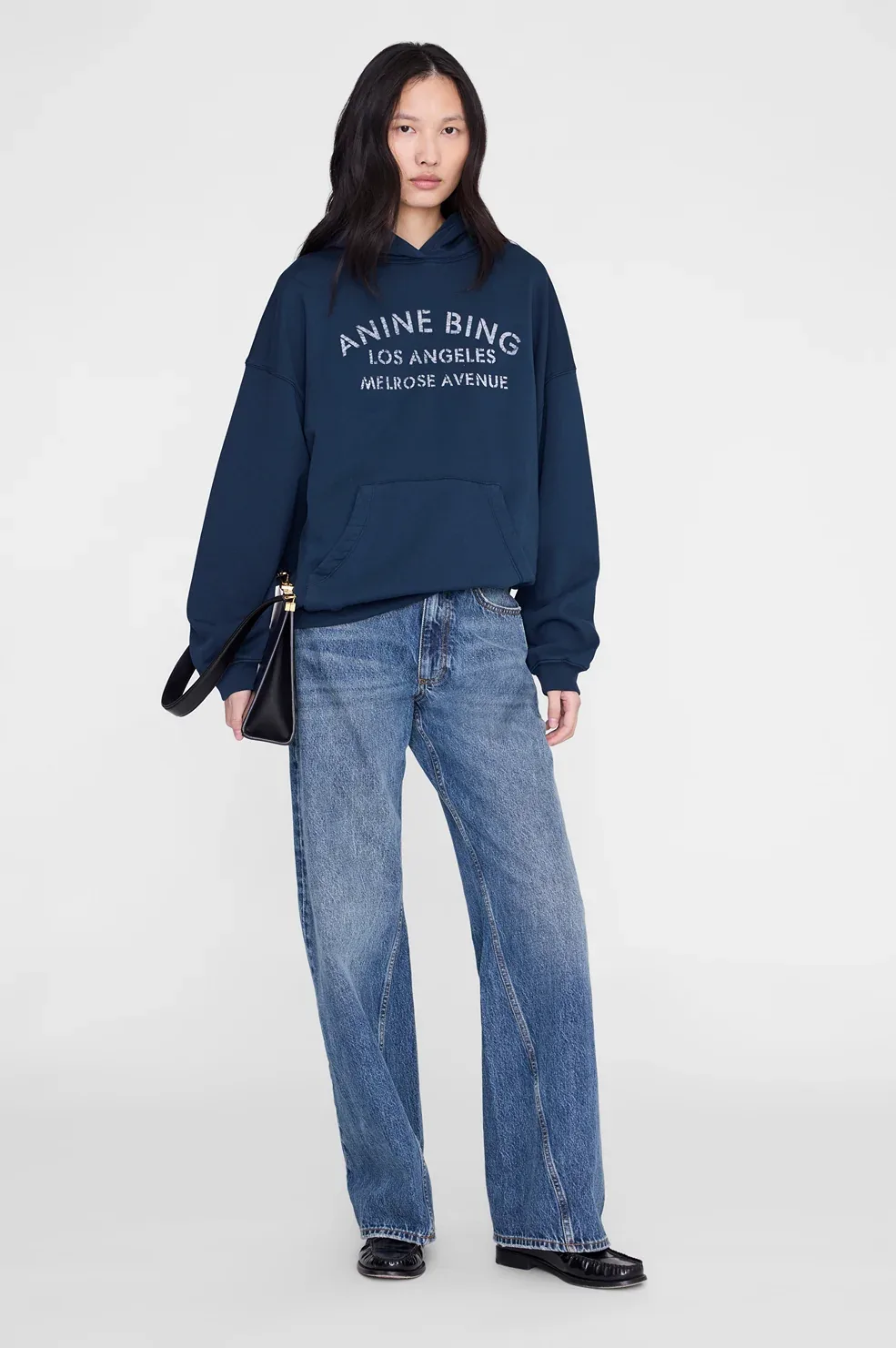 Harvey Sweatshirt Melrose Stencil by ANINE BING
