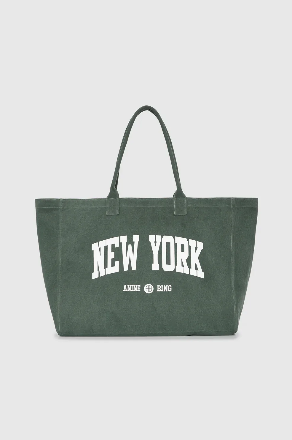 Leo Canvas Tote New York University by ANINE BING