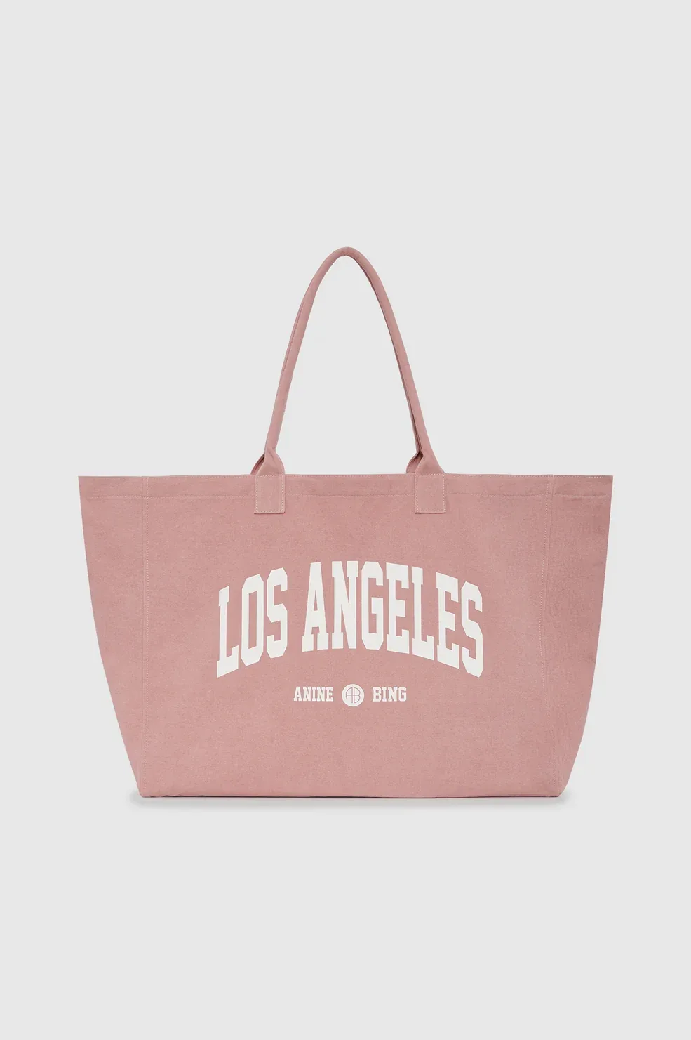 Leo Canvas Tote Los Angeles University by ANINE BING