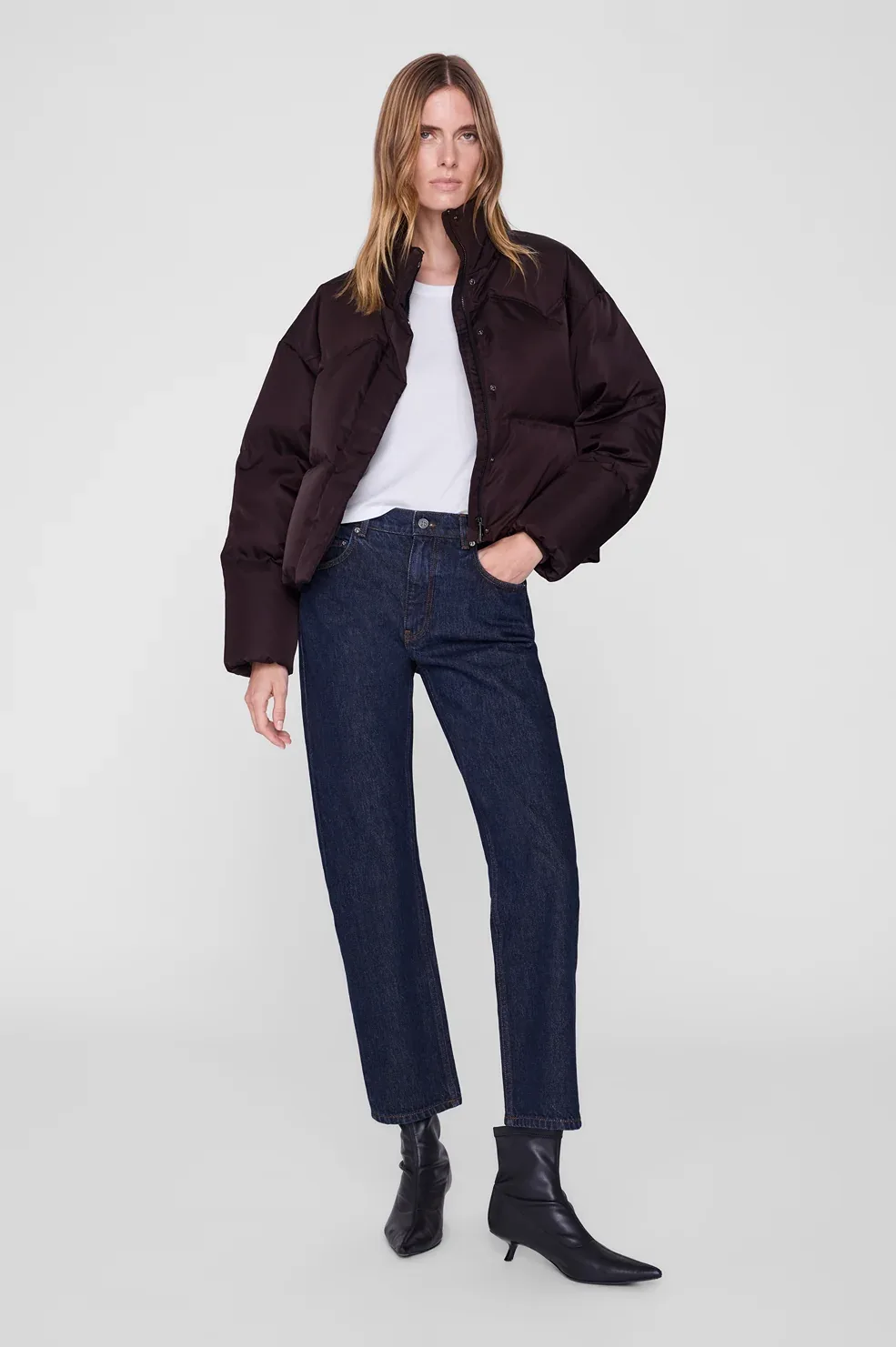 Oslo Cropped Puffer by ANINE BING