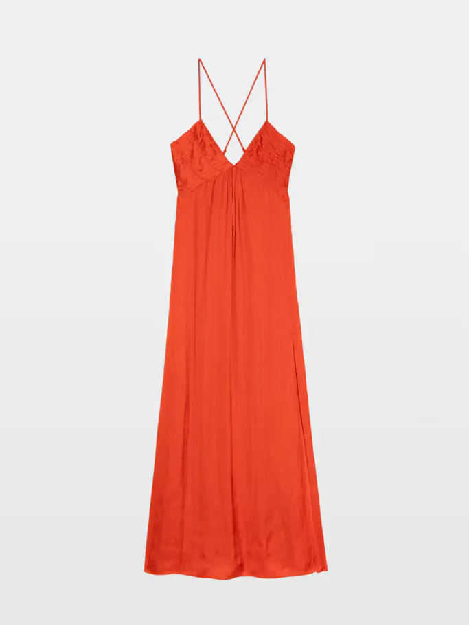 Rayonne Satin Dress by Zadig & Voltaire