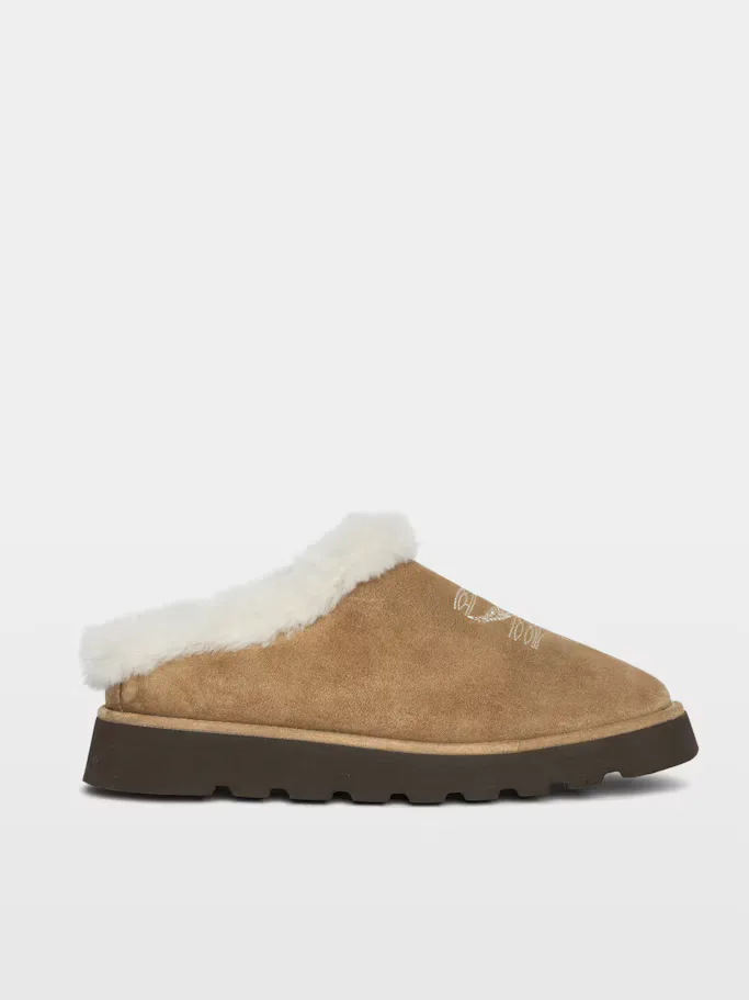 Teddy Shearling Mules