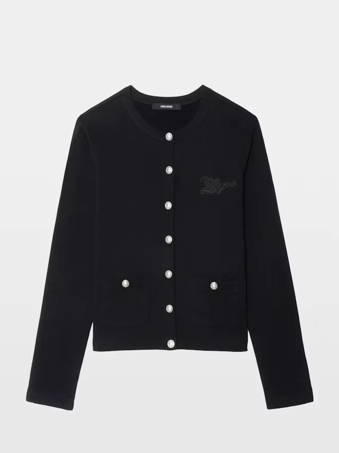 Cama Buttoned Sweatshirt by Zadig & Voltaire