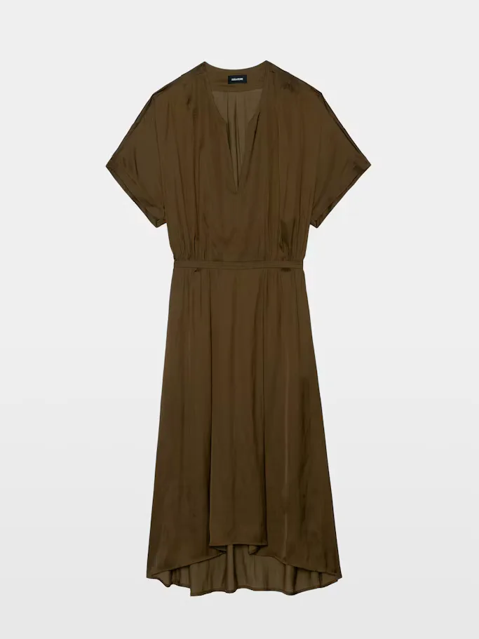 Riaz Satin Dress by Zadig & Voltaire
