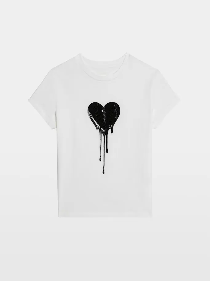 Walk Embellished T-Shirt by Zadig & Voltaire