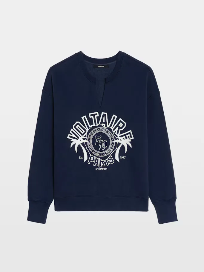 Olive Sweatshirt by Zadig & Voltaire