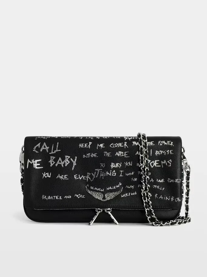 Rock Graffiti Clutch by Zadig & Voltaire