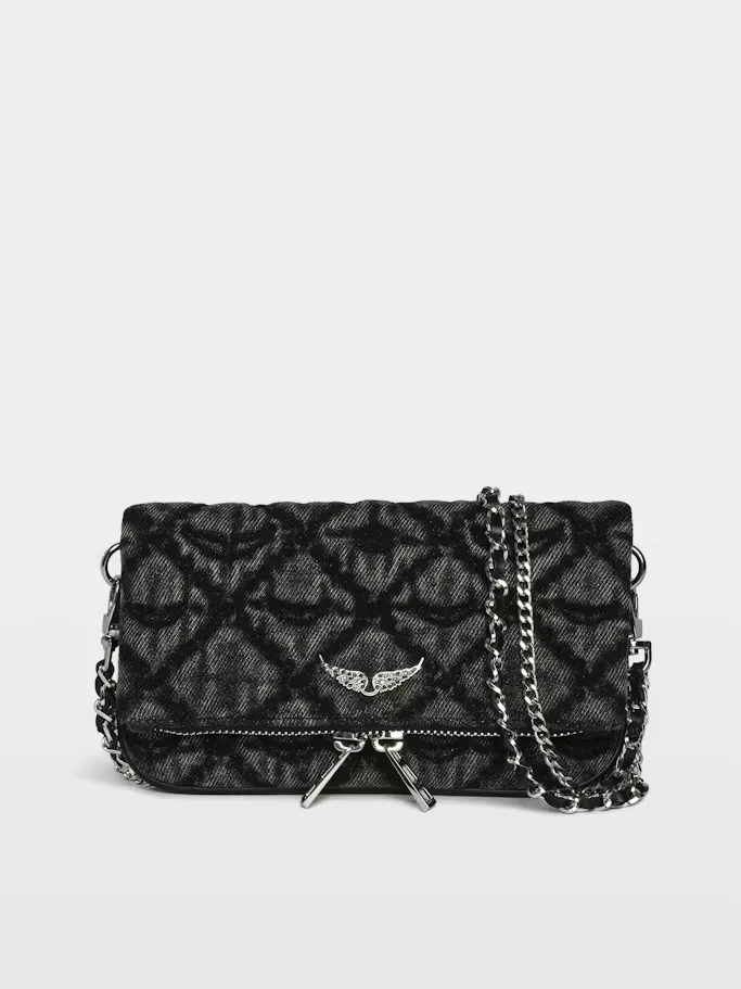Rock Mini Monogram Clutch by Zadig & Voltaire